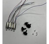 ZCDYGHU 7x16mm for Mini Drone Engines 26T 6TGears for Spare Parts Main Motor Gears S128 for RC Quadcopter Accessory(4 motor kit)