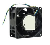 ZCDYGHU 8038 powerful fan 8cm 80mm For Delta PFR0812DHE Server Cooling Fan DC 12V 2.54A 80x80x38mm 4-wire pwm cooler