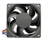 ZCDYGHU 80mm PWM Fan for Y.S.TECH FD128025MB-H: 12V Power Supply (0.32A) with Speed Control FG Signal