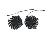 ZCDYGHU 85mm DC 12V 0.35A CF-12910S RTX3060Ti RTX3070 For Inno3D for GEFORCE RTX 3050 3060Ti 3070 TWIN X2 OC Graphics Card Fan(Black 2-Fan)