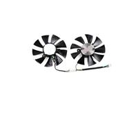 ZCDYGHU 85MM GA91S2H Cooling Fan For ZOTAC for GTX 1050 1060 1070 Ti 6GB Mini Graphics Card GFY09010E12SPA(Black 2-Fan GA91S2H)