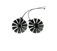 ZCDYGHU 87mm FDC10U12S9-C 4Pin DUAL for Advanced OC Cooling Fan For ASUS for GeForce RTX 2080 2070 2060 Graphics Card Cooler(Black 2-Fan)
