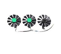 ZCDYGHU 87MM FDC10U12S9-C Cooling Fan For ASUS for ROG STRIX RTX 2060 Super 2070 Graphics Card Cooler T129215SH(Black 3-Fan T12)