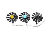 ZCDYGHU 87MM FDC10U12S9-C Cooling Fan For ASUS for ROG STRIX RTX 2060 Super 2070 Graphics Card Cooler T129215SH(Black 3-Fan FDC)
