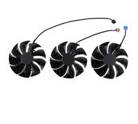 ZCDYGHU 87MM PLD09220S12H Cooling Fan For EVGA for GeForce RTX 3070 3080 TI 3090 FTW3 ULTRA for GAMING Graphics Card Cooler(Black 3-Fan)