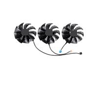 ZCDYGHU 87MM PLD09220S12H Cooling Fan For EVGA RTX 3070 3080 TI 3090 FTW3 ULTRA Graphics Card Cooler(Black 3-Fan)