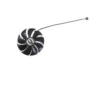 ZCDYGHU 87mm T129215SU PLA09215S12H 12V 0.55A 4Pin Graphics card fan For EVGA for RTX 3070 3080 3090 XC3 BLACK for GAMING Card Fan(Black connector)