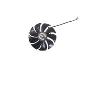 ZCDYGHU 87mm T129215SU PLA09215S12H 12V 0.55A 4Pin Graphics card fan For EVGA for RTX 3070 3080 3090 XC3 BLACK for GAMING Card Fan(Brown connector)