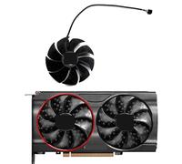 ZCDYGHU 88MM PLA09215S12H RTX3060 Ti XC for GAMING GPU Fan，For EVGA RTX 3050 3060 3060Ti BLACK for Video card cooling fan(A-Fan)