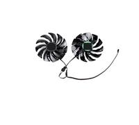 ZCDYGHU 88MM T129215SU RTX 2060 Cooling Fan For Gigabyte for GTX 1660 1650 Super Ti Graphics Card Cooler PLD09210S12HH(Black 2-Fan T12)