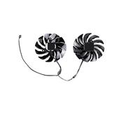 ZCDYGHU 88MM T129215SU RTX 2060 Cooling Fan For Gigabyte for GTX 1660 1650 Super Ti Graphics Card Cooler PLD09210S12HH(Black 2-Fan PLD)