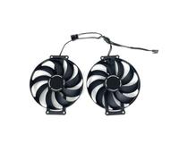 ZCDYGHU 90mm 6Pin CF9010U12D T129215SU Cooling Fan For ASUS for DUAL RTX 3060 TI 8G MINI V2 LHR Graphics Card Cooler(Black 2-Fan CF)