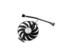 ZCDYGHU 95mm CF1010U12D Graphics Card Fan Replacement for ASUS Rog Strix RTX 3060 3070 3080 Ti 3090 Gaming GPU Cooler RX 6700(C Fan)