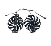 ZCDYGHU 95MM FDC10U12S9-C CF1010U12S 7PIN RTX3070TI 3060TI GPU FAN For ASUS Dual for GeForce RTX 3060 3070 V2 OC Edition 8GB Video Card Fan(Black 2-Fan FDC)