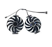 ZCDYGHU 95MM FDC10U12S9-C CF1010U12S 7PIN RTX3070TI 3060TI GPU FAN For ASUS Dual for GeForce RTX 3060 3070 V2 OC Edition 8GB Video Card Fan(Black 2-Fan CF)