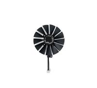 ZCDYGHU 95mm PLD10010S12H GPU Cooling Fan For ASUS for STRIX RX 470 580 570 GTX 1050Ti 1070Ti 1080Ti Gaming Video Card Cooler(Black B-Fan T12)