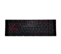 ZCDYGHU AN515-52 Laptop keyboard LA Spanish Backlit Keyboard for Acer for Nitro 5 AN515-51 53 AN515-31 AN515-41 42 LG5P-A52BRL A50BRL A53BRL(Spanish red keys)