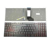 ZCDYGHU AN515-52 Laptop keyboard LA Spanish Backlit Keyboard for Acer for Nitro 5 AN515-51 53 AN515-31 AN515-41 42 LG5P-A52BRL A50BRL A53BRL(Latin red keys)