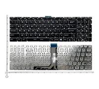 ZCDYGHU Backlight Laptop Keyboard For MSI MS-16J2 16J3 16J4 16H5 16H4 16J6 1799 1796 16J9 1792 1791 1795 16H2 16H3 16H6 16P5 GS60(US No backlit white)