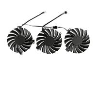 ZCDYGHU CF-12910S 0.35A Cooling Fan For INNO3D RTX 3080 3070 Ti X3 OC Graphics Card Cooler(Black 3-Fan)