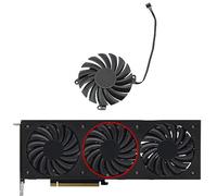 ZCDYGHU CF-12910S DC 12V 0.35A RTX3080 3070TI gpu fan for Inno3D RTX 3080 3070 Ti X3 OC graphics card Fan(B-Fan)