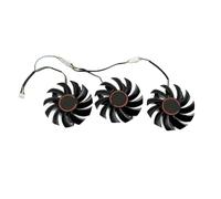 ZCDYGHU Cooling Fan FDC10H12D9-C FD7010H12S 75MM 4PIN RX 5600 XT GPU FAN For SAPPHIRE 6G D6 Platinum Edition PRO OC(3-Fan)
