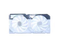 ZCDYGHU CR121015UD Graphics card fan and shroud for ASUS for Dual for GeForce for RTX 4070 SUPER White Edition