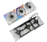 ZCDYGHU DIY 4Pin Cooler Fan Replace For COLORFUL for GeForce RTX 3080 3070 3060 Ti iGame Ultra OC White RTX3080 RTX3070 Graphics Card