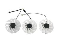 ZCDYGHU DIY Cooling Fan for Alternative ZT-A30800K-10P GA92S2U CF9015H12S For Zotac GeForce RTX 3080 3080Ti for Trinity OC White Edition GPU(3-Fan)