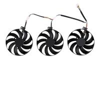 ZCDYGHU FDC10H12S9-C Cooling Fan For ASUS for ROG STRIX RTX 2070 2080 SUPER Ti GAMING RX 5600 5700 XT Graphics Card Cooler T129215SU(Black 3-Fan)