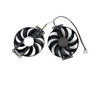 ZCDYGHU FDC10H12S9-C T129215SU 6PIN 12V GPU Cooling Fan For ASUS for GTX 1660 Ti Dual EVO OC RTX2070 Graphics Card Cooler(Black 2-Fan FDC)