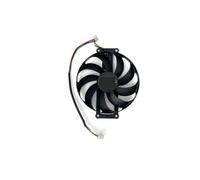 ZCDYGHU FDC10H12S9-C T129215SU 6PIN 12V GPU Cooling Fan For ASUS for GTX 1660 Ti Dual EVO OC RTX2070 Graphics Card Cooler(Black B-Fan T12)