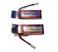 ZCDYGHU For 3.7V 450mAh Battery Spare Part for UDI for Drone U941A U830A U927 RC Helicopter for Quadcopter Accessory 1/2PCS(2PCS)