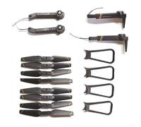 ZCDYGHU For 4DRC Foldable DRONE V4 Batteries for RICHIE for RC for Quacopter 4D-V4 Arm Motor Engines Gear Guard Propeller Blades(Arm kit)