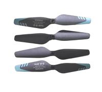 ZCDYGHU For 4DRC V10 4D-V10 for Propeller Blade CW CCW Wing for Spare Part RC Drone Quadcopter Rotor Accessory(4PCS Propeller Blue)