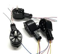 ZCDYGHU For A17s HJ28 G6 Q6 S6 PRO FOLD Drone for Spare Parts Kit Engines Arm Frame LS11 Quadcopter 8x16mm Motor(4PCS arms set)