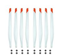 ZCDYGHU For Agras T50/T40 White Propellers Carbon Fiber Plastic Sun protection for CW for CCW For Agricultural Drone Accessories(Set of 8 pcs)