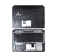 ZCDYGHU For ASUS TUF Gaming FX86 FX86S FX505 Upper Case Palmrest Cover/Bottom Cover 13NR00S2AP0121 13N1-5JA0241 13N1-5JA0F11(Watermelon red)