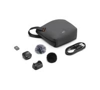 ZCDYGHU For Audio With Stable Transmission for MIC mini transmitter/Receiver Two-Level Active Noise Cancelling(Mini transmitter bla)