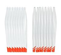 ZCDYGHU For Copy 16Pcs Folding Carbon Fiber Plastic Mix White Propeller For T40/T50 for CW for CCW Propellers Agricultural Drone Accessories