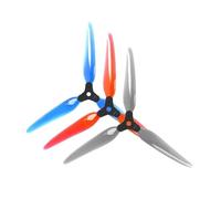 ZCDYGHU For DALPROP Fold 2 F7 7051 7X5.1X3 3-Blade Folding Propeller For FPV 7inch LR7 Long Range Drones for DIY Parts(4Pairs Gray)