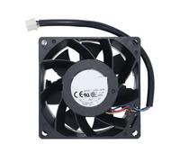 ZCDYGHU For Delta FFB0812HHE 8038 DC12V 0.30A 8CM 4-wire dual ball fan