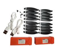 ZCDYGHU For Drone for Part Kit 7.4V 2200mah Battey Propeller Blade for LYZRC L900 Pro SE MAX PRO Accessory(Set 02)