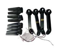 ZCDYGHU For E58 Drone for Part Motor Arm Set/Propeller Blade Wing Fan RC Quadcopter Accessory(Set 01)