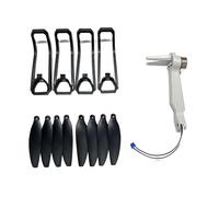 ZCDYGHU For E88 for EVO Brushless Motor Folding RC Drone Spare Parts Full Set Arm Engine Motors Accessories(A1 ARM GRAY)