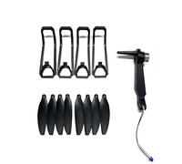 ZCDYGHU For E88 for EVO Brushless Motor Folding RC Drone Spare Parts Full Set Arm Engine Motors Accessories(A1 ARM BLACK)