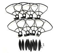 ZCDYGHU For E88MAX Brushless Rc Drone Parts Motor Arm E88 MAX for RC Quadcopter for Blade for Guard for Propeller(8blades 8guard)