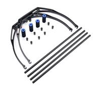 ZCDYGHU For F450 450mm Drone Frame Rack Kit With Landing Gear/Propeller Protective Guard For RC for MWC Quadcopter Multicopter(Red)