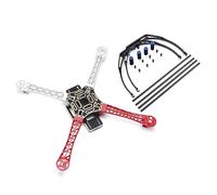 ZCDYGHU For F450 450mm Drone Frame Rack Kit With Landing Gear/Propeller Protective Guard For RC for MWC Quadcopter Multicopter(Blue)