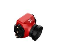 ZCDYGHU For FOXEER Predator V5 Mini for FPV Camera 4.5V~20V 0.01Lux 16:9/4:3 PAL/NTSC switchable for Super for WDR for OSD 4ms Latency for RC for Racing Drone(Red 1.8mm)